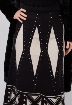 Rene Derhy Skirts^Gelsomina Skirt in Noir