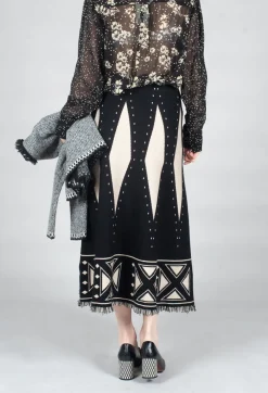 Rene Derhy Skirts^Gelsomina Skirt in Noir