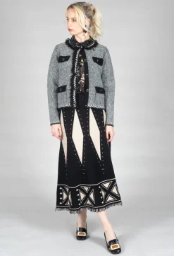 Rene Derhy Skirts^Gelsomina Skirt in Noir