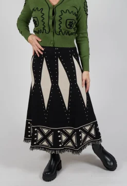 Rene Derhy Skirts^Gelsomina Skirt in Noir