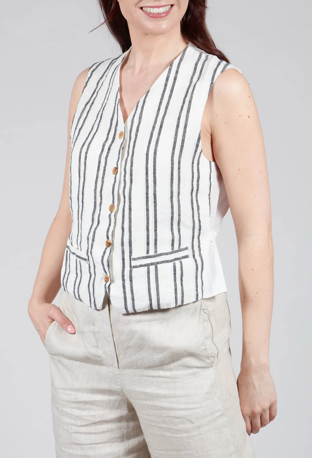 Hannoh Wessel Jackets^Gemma Gilet in Natural