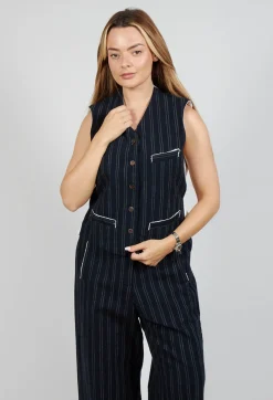 Hannoh Wessel Jackets^Gemma Gilet in Navy