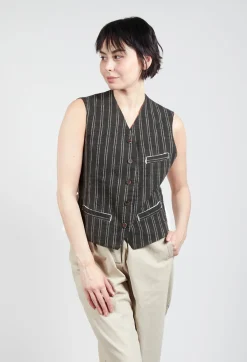 Hannoh Wessel Jackets^Gemma Gilet in Sepia