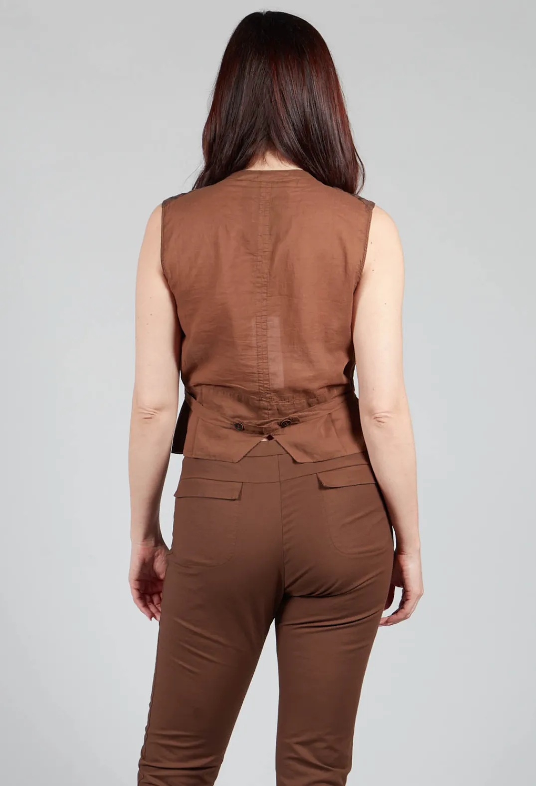 Hannoh Wessel Jackets^Gemma Gilet in Tobacco
