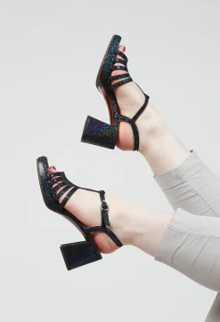 Chie Mihara Boots^Genial Chunky Heel in Black