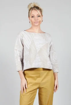 Sarah Pacini Jumpers^Geometric Jumper in Mastic