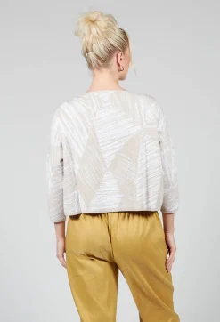Sarah Pacini Jumpers^Geometric Jumper in Mastic
