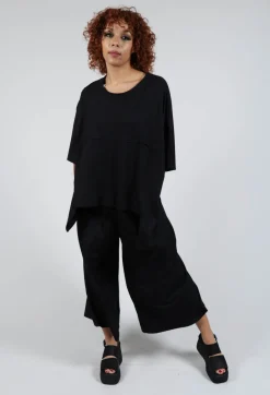 Bread and Butter Tops^Geometric Top in Black
