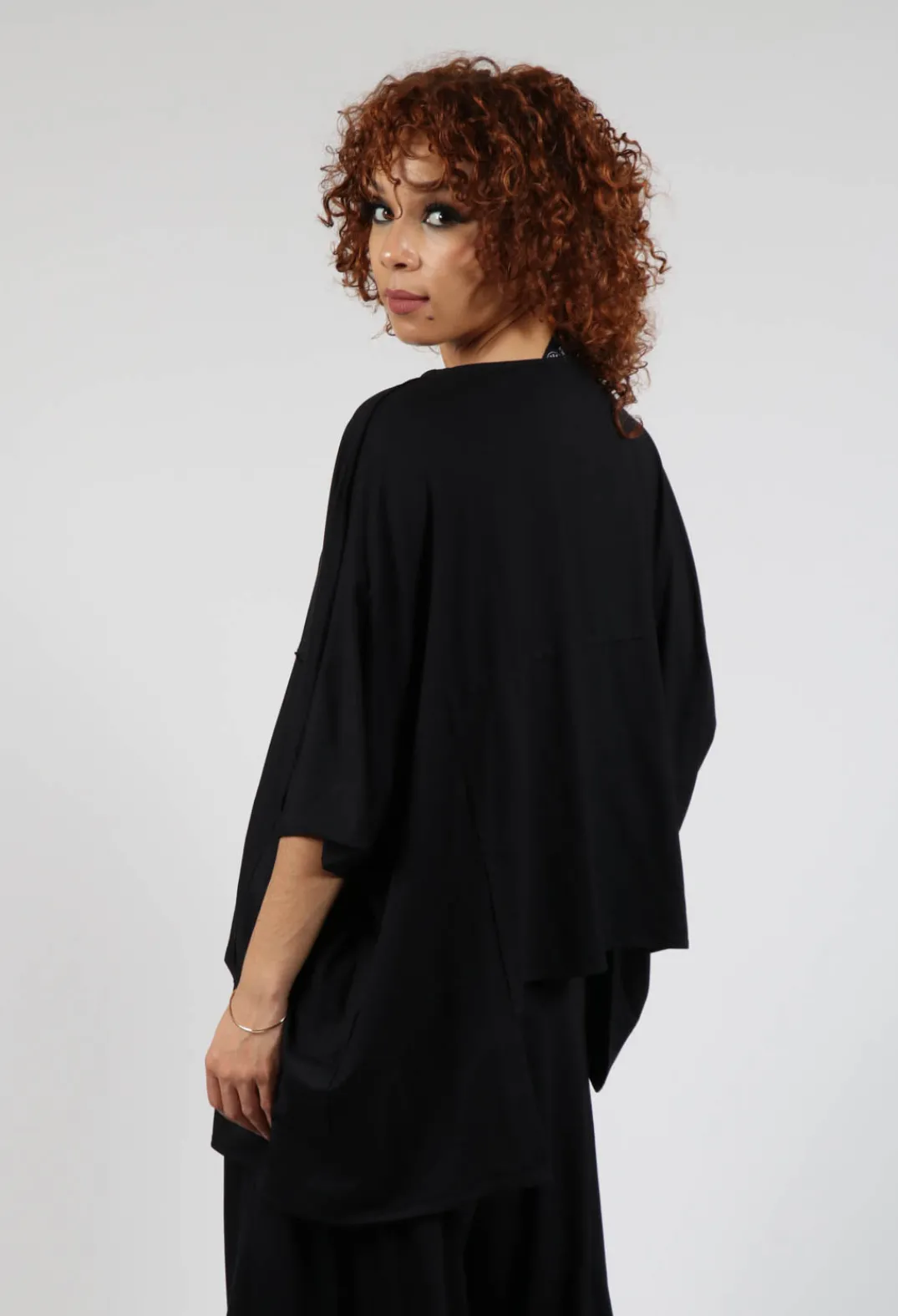 Bread and Butter Tops^Geometric Top in Black