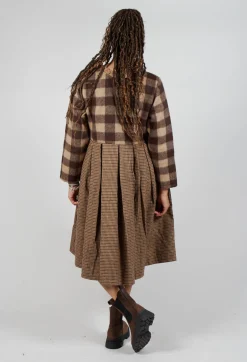 Les Ours Dresses^Geranium Dress in Laineu Carlaine