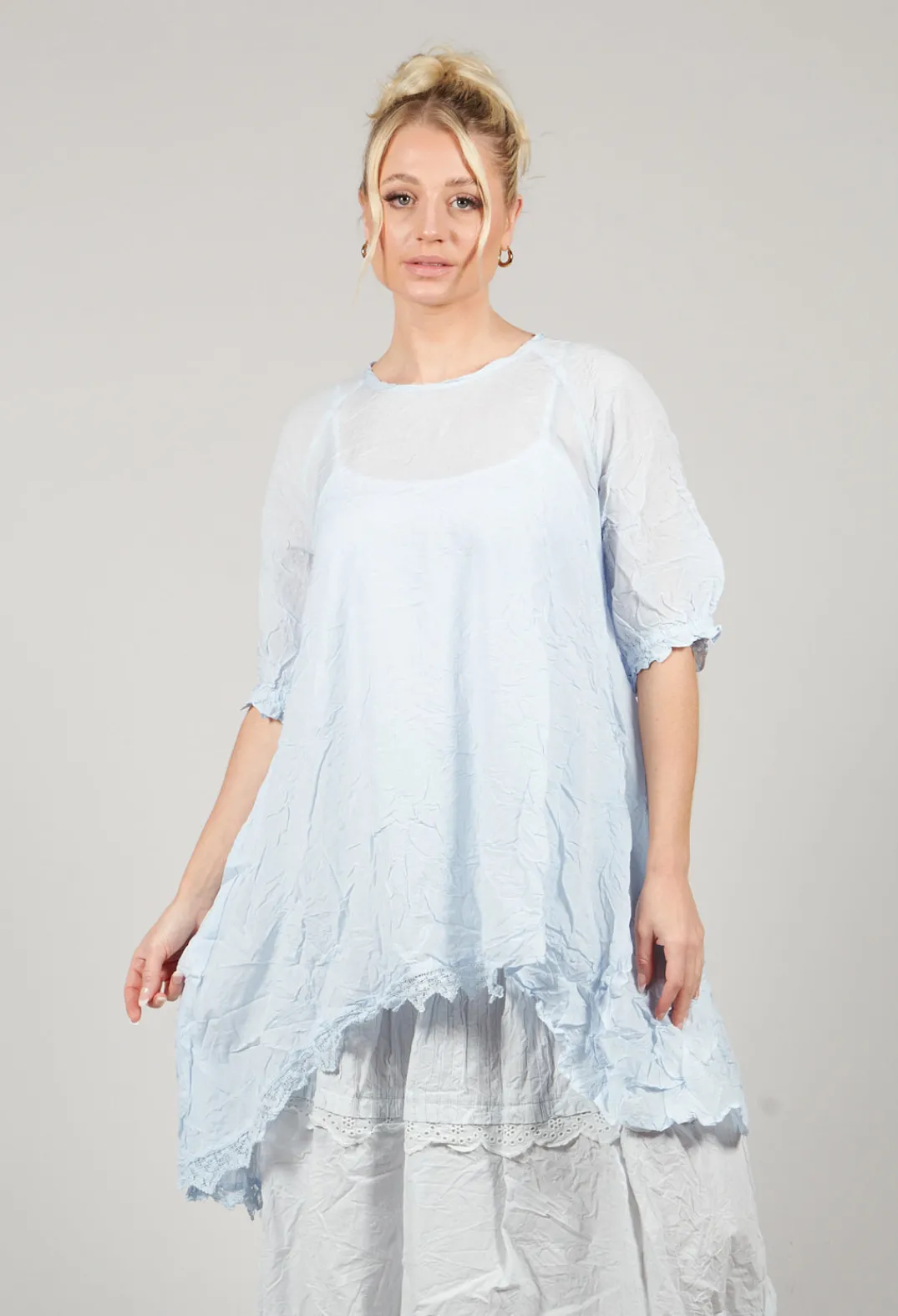 Ewa I Walla Shirts & Blouses^Gerd Blouse in Ice Blue