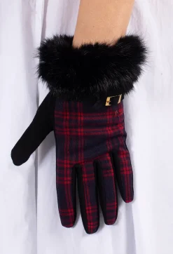 Vincent Pradier Gloves^Gloves in Black/Red