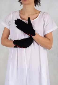 Vincent Pradier Gloves^Gloves in Black/Red