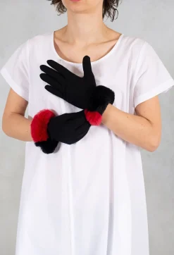 Vincent Pradier Gloves^Gloves in Black/Red