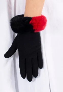 Vincent Pradier Gloves^Gloves in Black/Red