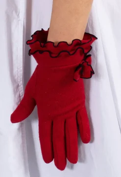 Vincent Pradier Gloves^Gloves in Red/Black