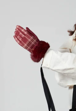 Vincent Pradier Gloves^Gloves in Wine/Pin