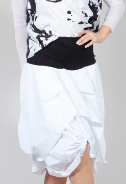 Xenia Design Skirts^Goga Skirt in White Black