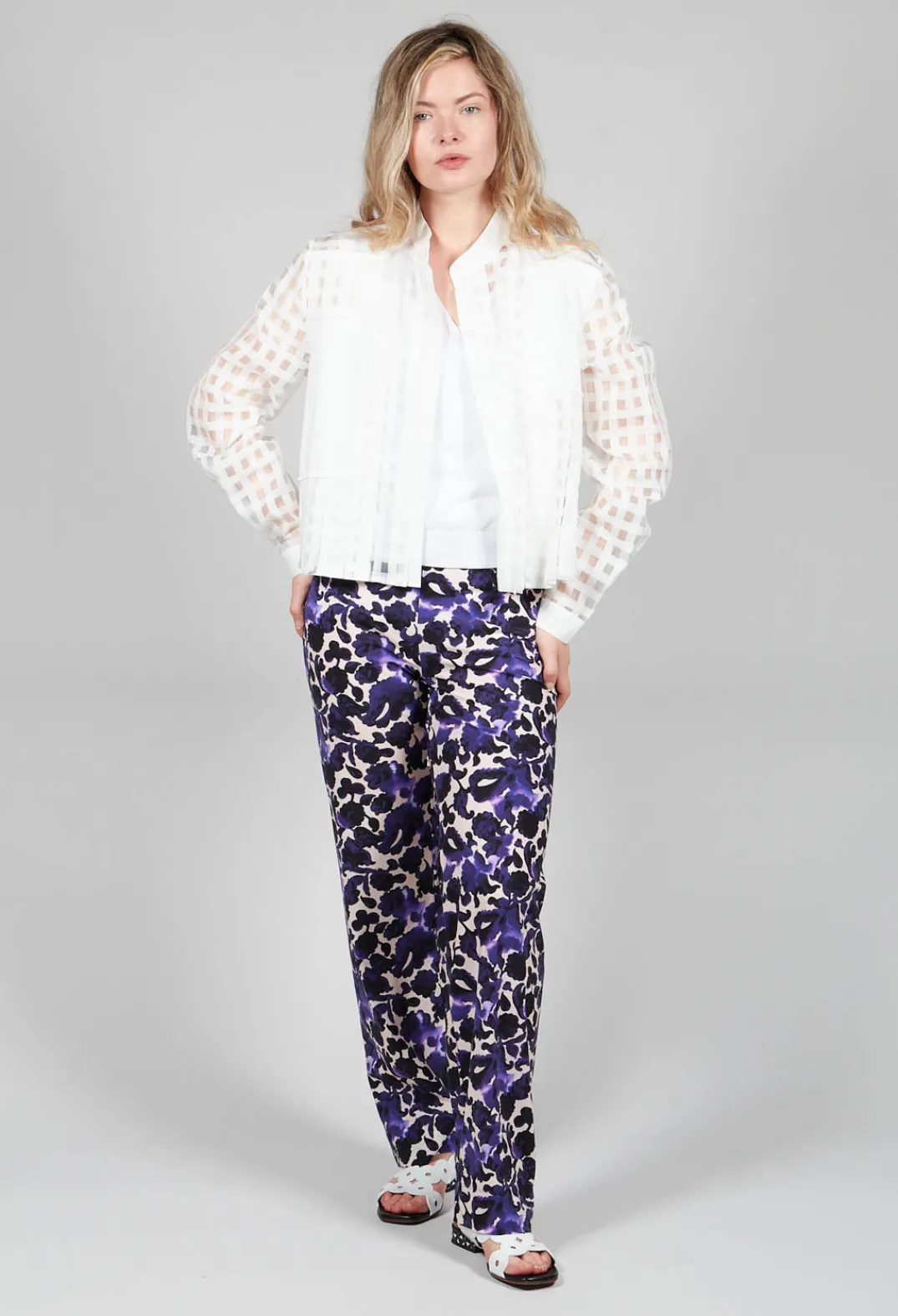 High Shirts & Blouses^Good Day Shirt in White Check