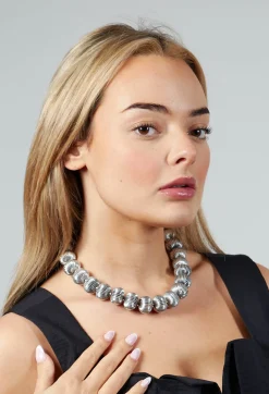 Sita Nevado Necklaces^Greta Choker in Silver