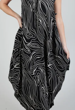 Xenia Design Dresses^GRKO Dress in Black with White