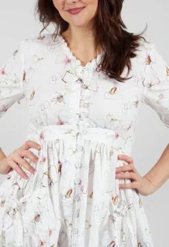 Ewa I Walla Dresses^Gull-Britt Dress in Flower Cotton
