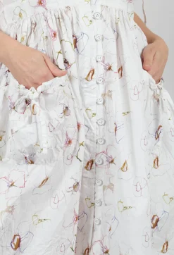 Ewa I Walla Dresses^Gull-Britt Dress in Flower Cotton