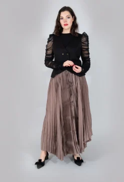T.ba Jackets^Gypsy Waistcoat in Black