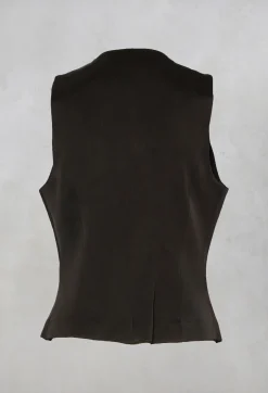 T.ba Jackets^Gypsy Waistcoat in Black
