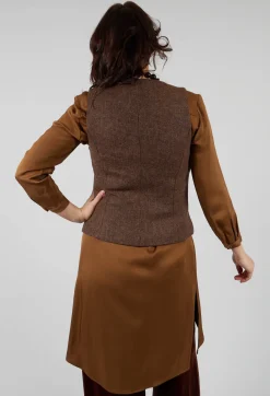 T.ba Jackets^Gypsy Waistcoat in Tweed