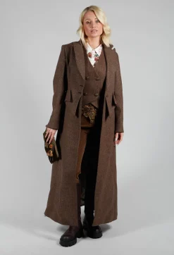 T.ba Jackets^Gypsy Waistcoat in Tweed