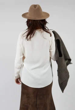 T.ba Tops^Hacking Blouse in Natural