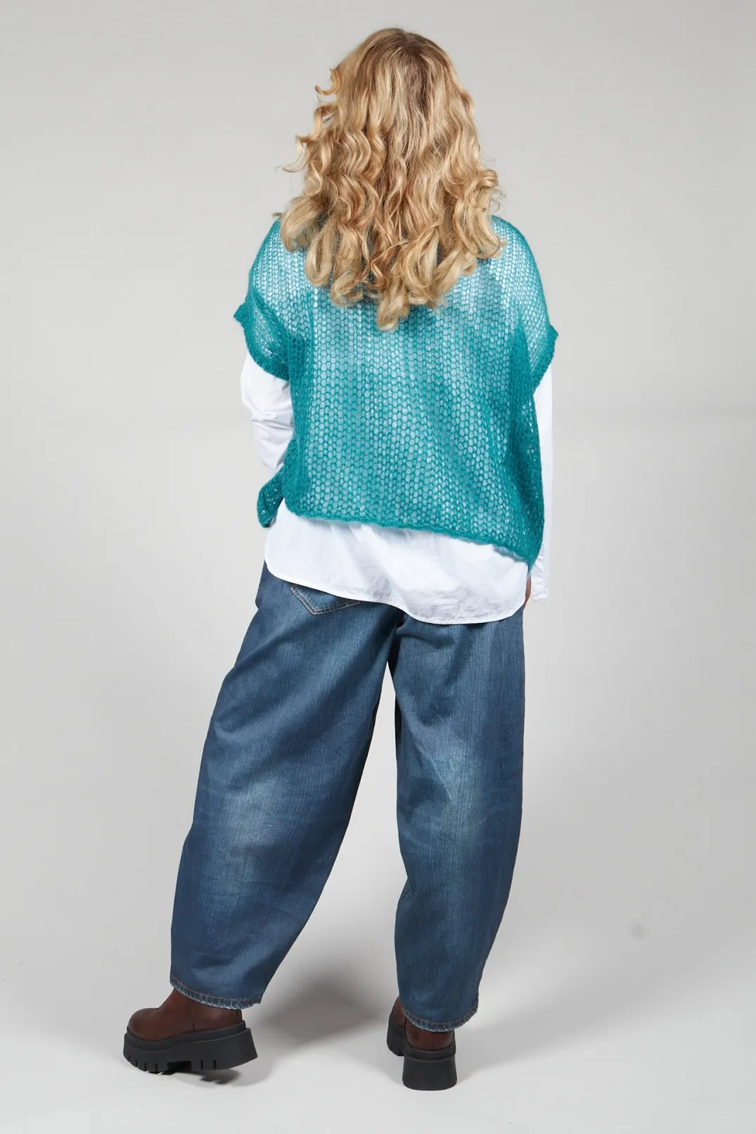 Elemente Clemente Shirts & Blouses^Half Button Through Shirt with Stand Collar in White