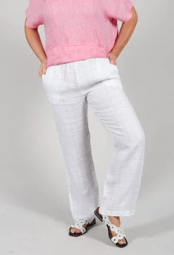 Mes Soeurs u0026 Moi Trousers^Hamster Trousers in White