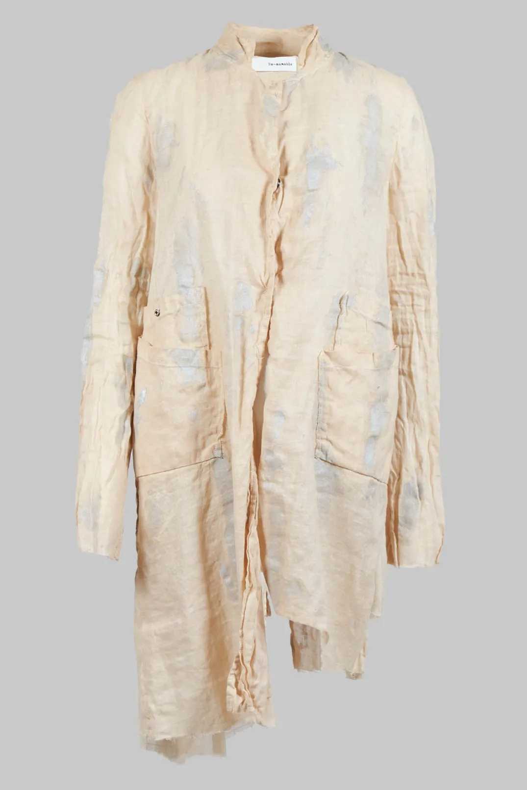 Un-namable Coats^Hand Painted Ela Coat in Coffee