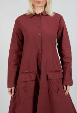 Ewa I Walla Dresses^Hanne Dress in Burgundy