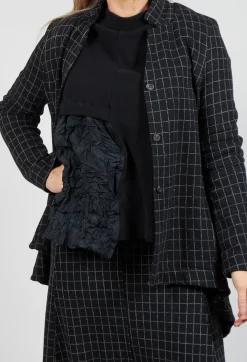 Mama B Jackets^Haring J Jacket in Nero Check