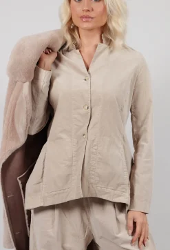Mama B Jackets^Haring L Jacket in Gesso