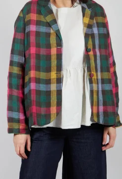 Eka Jackets^Harper Jacket in Green Multicolour