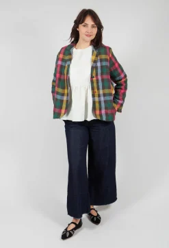 Eka Jackets^Harper Jacket in Green Multicolour