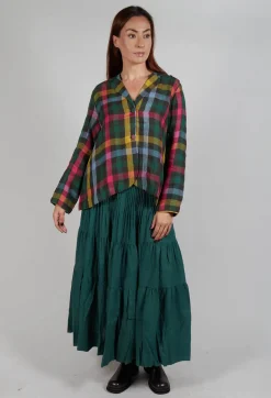 Eka Jackets^Harper Jacket in Green Multicolour