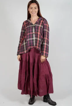 Eka Jackets^Harper Jacket in Purple Multicolour
