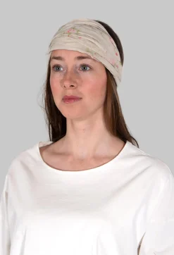 Les Ours Hats^Headband in Coton Fleurs