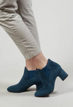 Chie Mihara Heels|Boots^Heeled Ankle Boots in Galaxy Denim