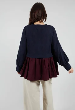 Eka Tops^Helen Top in Blue Multicolour