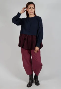 Eka Tops^Helen Top in Blue Multicolour