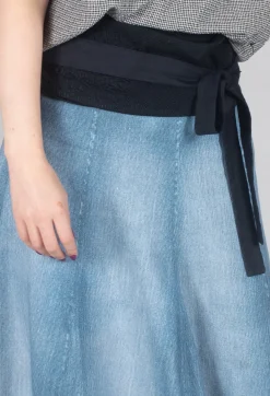 Elemente Clemente Skirts^Helke Skirt in Denim