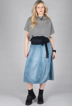 Elemente Clemente Skirts^Helke Skirt in Denim