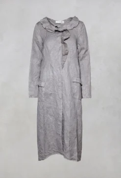 un-namable Coats^Hemp Duster Coat in Grey