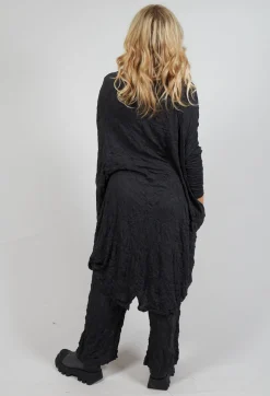 Rundholz Mainline Dresses^High Neck Crinkle Dress in Slate